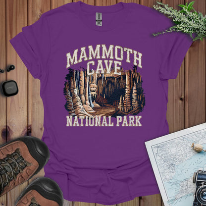 Mammoth Cave National Park graphic t-shirt shown from alternate product angle