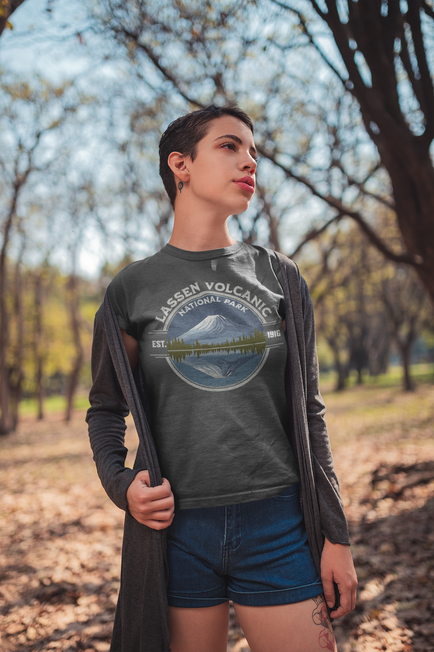 Lassen Volcanic National Park Unisex T- Shirt T-Shirt Printify