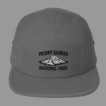 Mount Rainier embroidered 5-panel hat primary product view