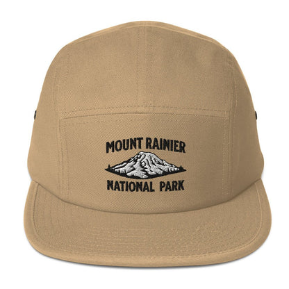 Mount Rainier embroidered 5-panel hat alternate product angle