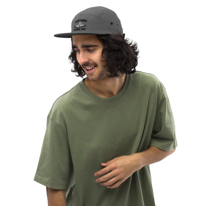 Mount Rainier embroidered 5-panel hat alternate product angle
