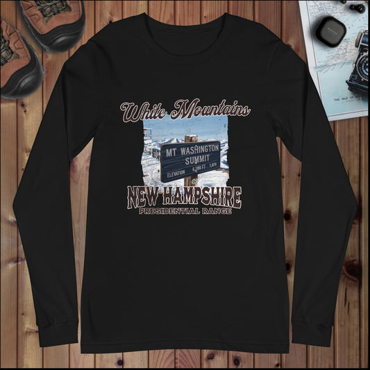Mount Washington Long Sleeve Tee - Parks ApparelLong - sleeve