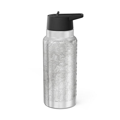 Mount Washington Topographic Insulated Water Bottle Tumbler - Parks Apparelwater bottle