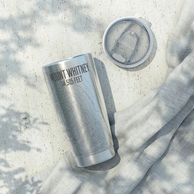 Mount Whitney District Topographic Tumbler 20oz – Parks Apparel