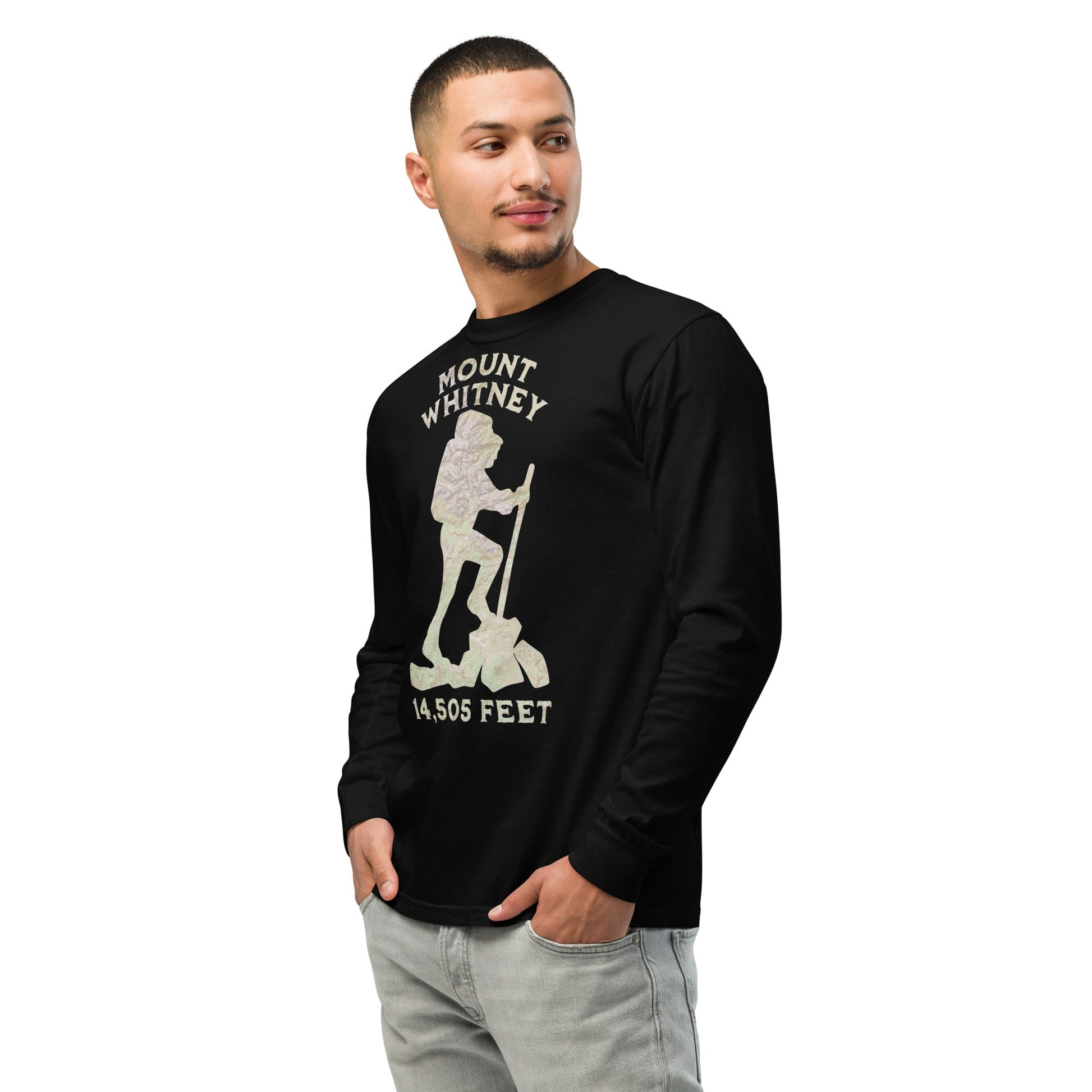Mount Whitney Heavyweight Longsleeve Topo Tee - Parks ApparelLong - sleeve