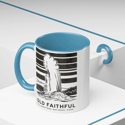Old Faithful Geyser Yellowstone National Park Coffee Mug - Parks ApparelMug