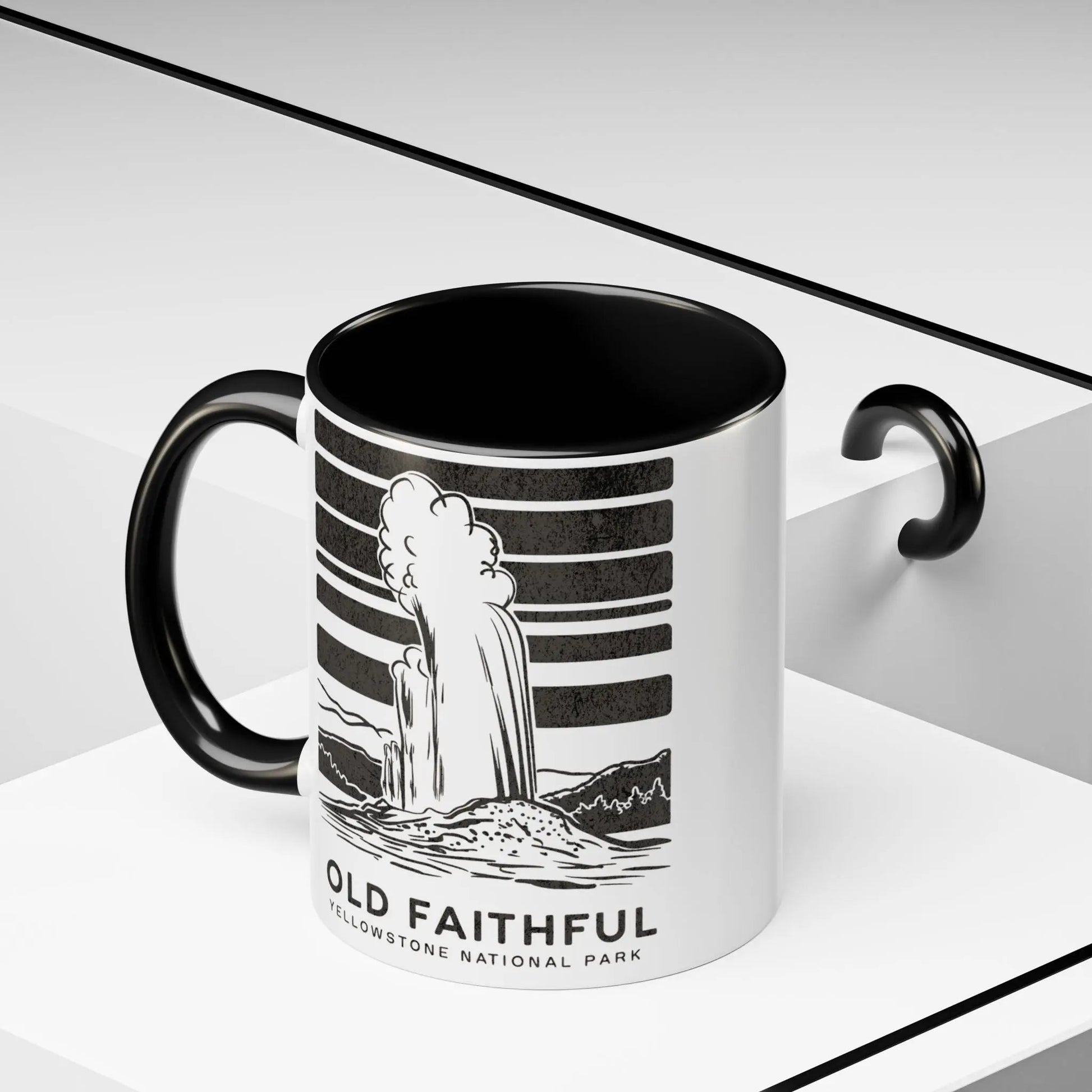 Old Faithful Geyser Yellowstone National Park Coffee Mug - Parks ApparelMug