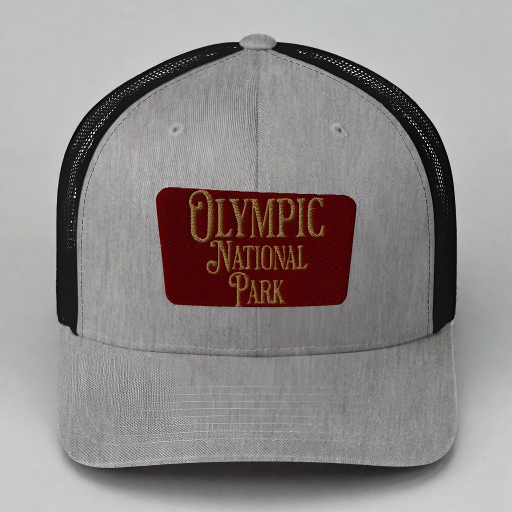 Olympic embroidered National Park trucker hat primary product view