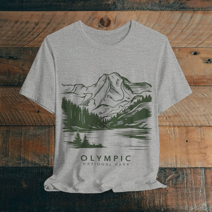 Olympic National Park T-Shirt Coastal Mountains - Parks ApparelT-Shirt