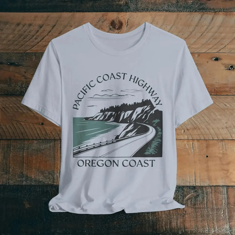 Oregon Pacific Coast Highway PCH graphic t-shirt primary product view