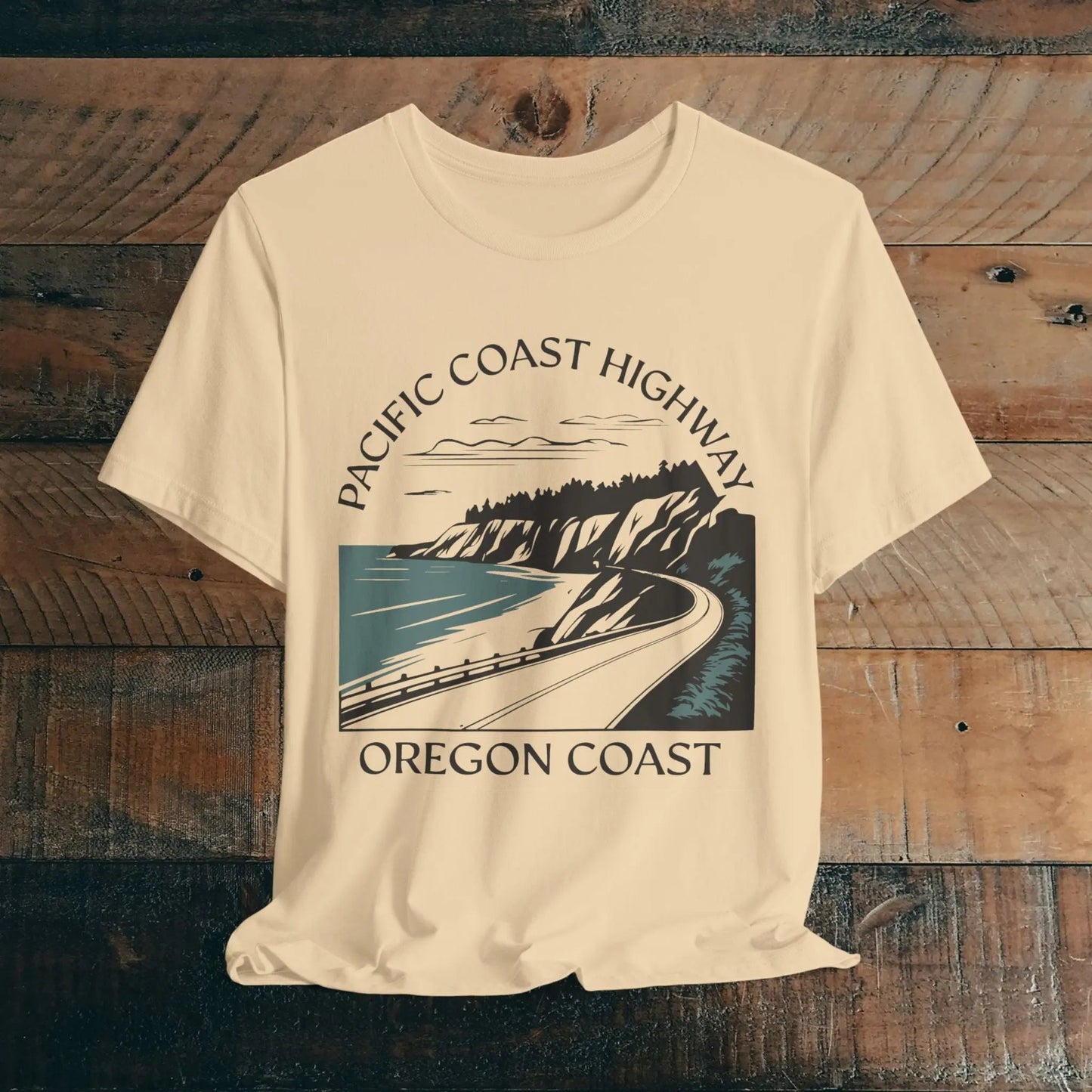 Oregon Pacific Coast Highway T-shirt PCH - Parks ApparelT-Shirt