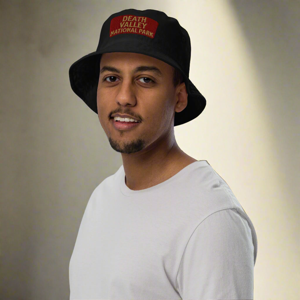 Death Valley National Park Embroidered Organic Bucket Hat hat Park Service Apparel