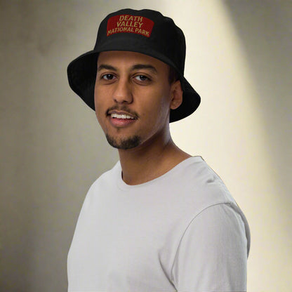 Death Valley National Park Embroidered Organic Bucket Hat hat Park Service Apparel