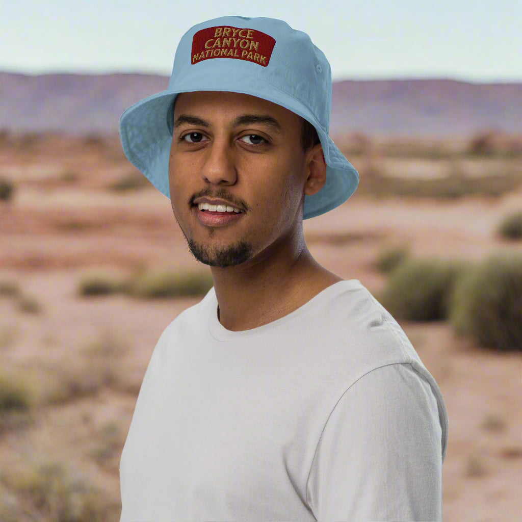 Bryce Canyon National Park Embroidered Organic Bucket Hat Park Service Apparel