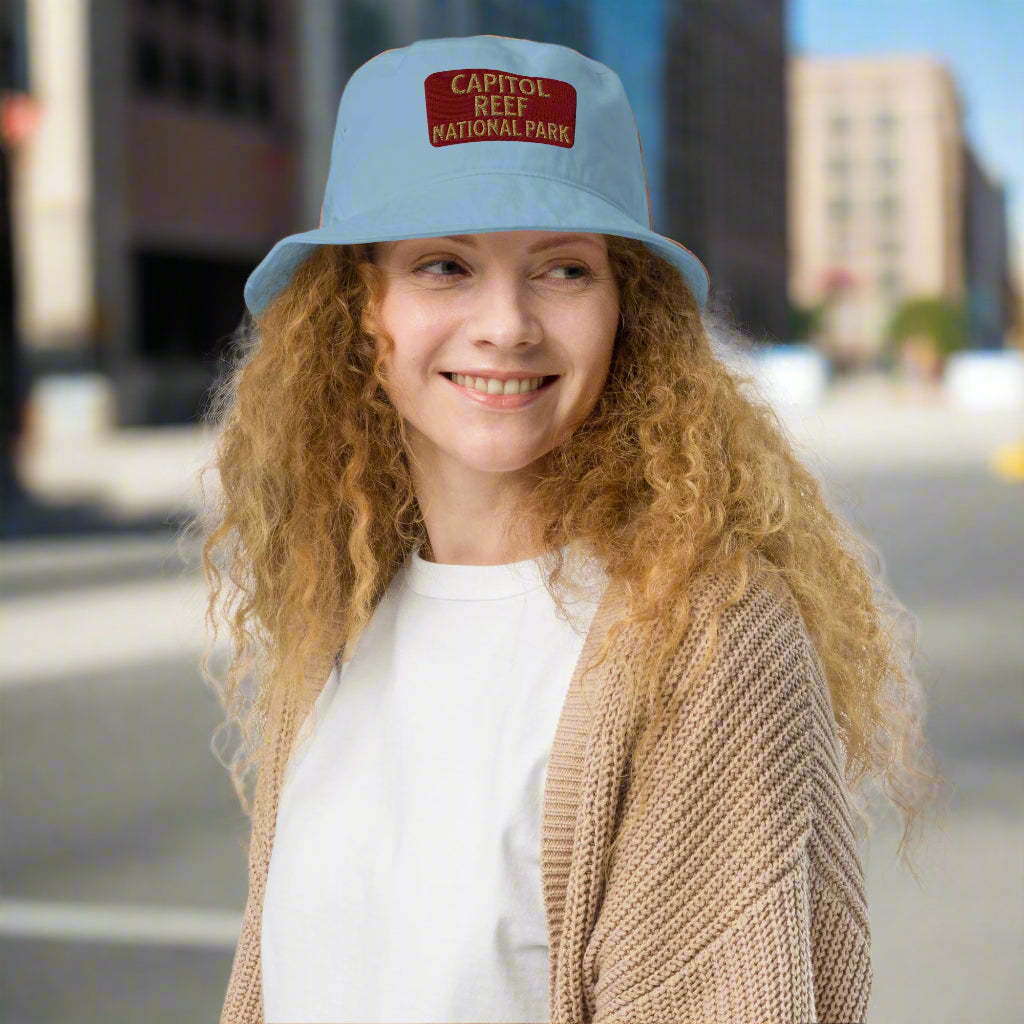 Capitol Reef National Park Embroidered Bucket Hat hat Park Service Apparel