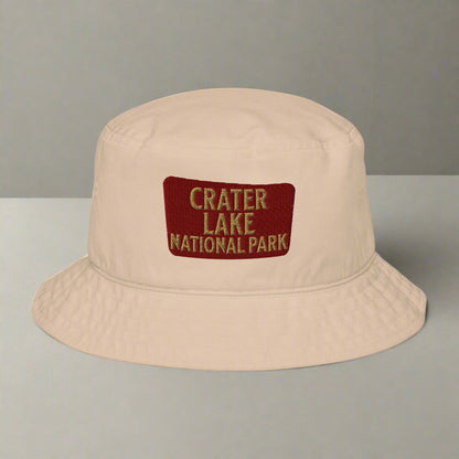 Crater Lake National Park Organic Bucket Hat hat Park Service Apparel Stone