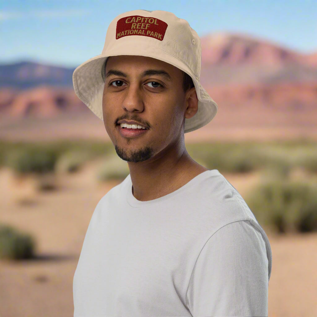 Capitol Reef National Park Embroidered Bucket Hat hat Park Service Apparel