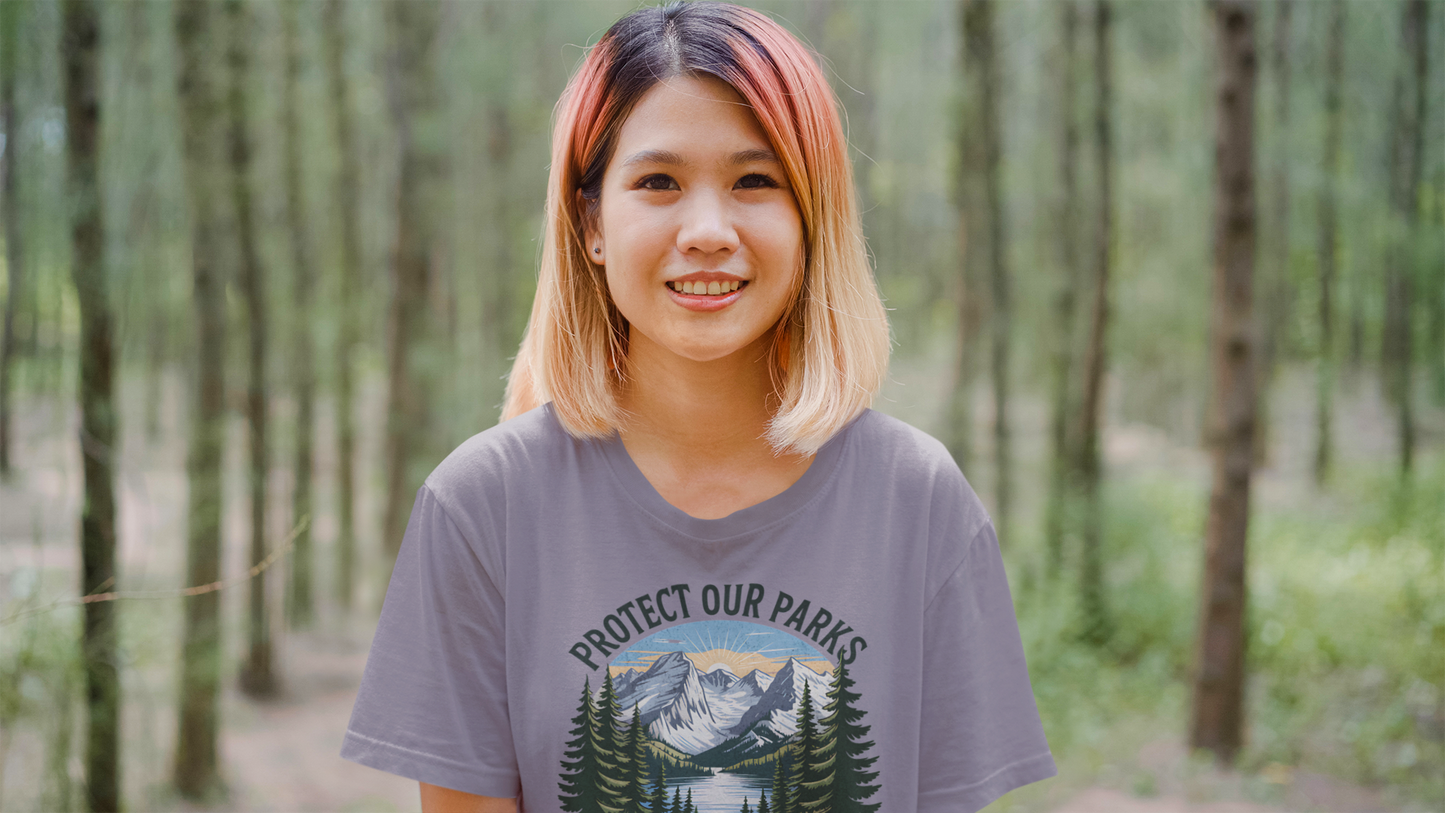 Protect Our Parks Rocky Mountain Unisex T-Shirt T-Shirt Printify