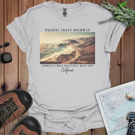 Pacific Coast Highway California t-shirt primary product view