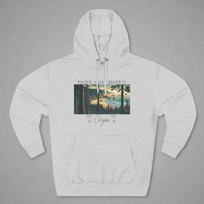 Pacific Coast Highway Oregon Shore Fleece Hoodie HWY 101 - Parks ApparelHoodie