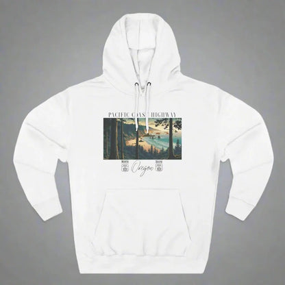 Pacific Coast Highway Oregon Shore Fleece Hoodie HWY 101 - Parks ApparelHoodie