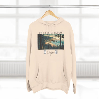 Pacific Coast Highway Oregon Shore Fleece Hoodie HWY 101 - Parks ApparelHoodie