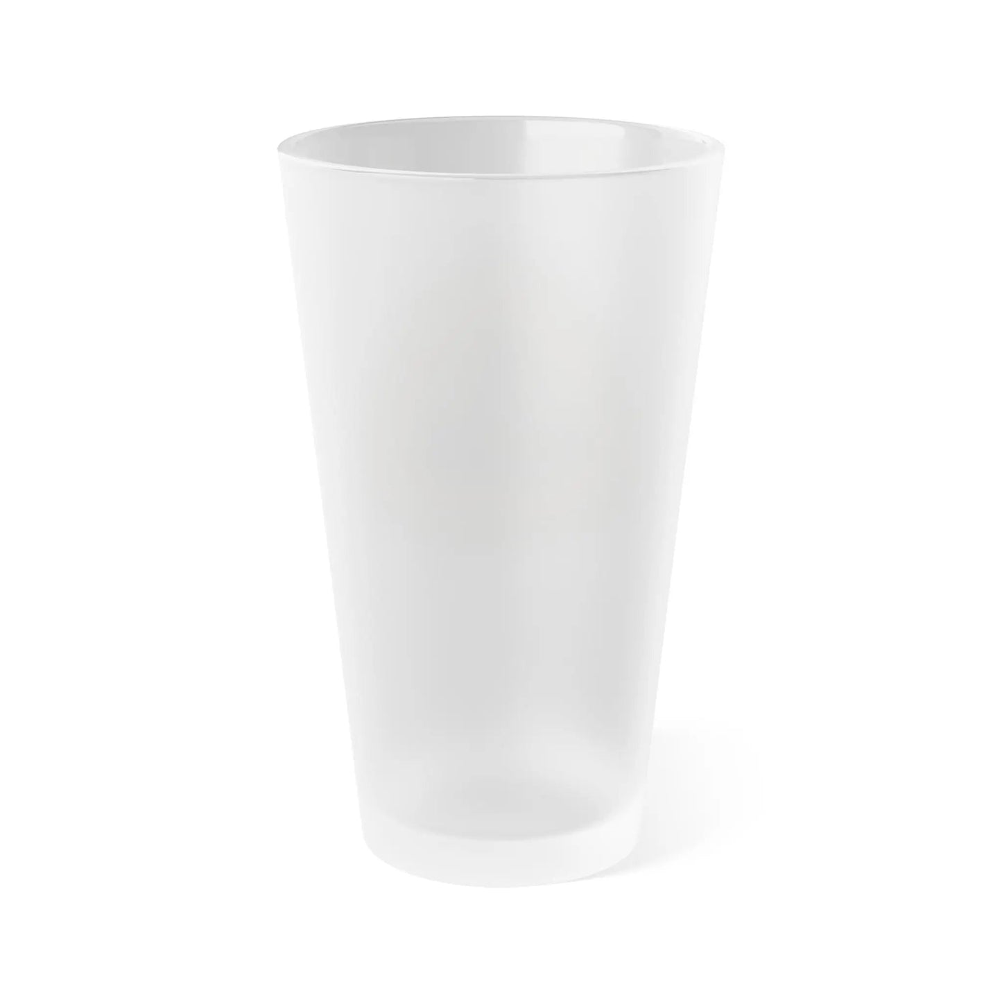 Pacific Crest National Scenic Trail Frosted Pint Glass 16oz Map Logo - Parks ApparelDrinkware