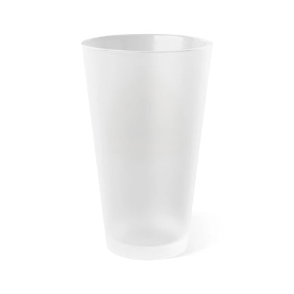 Pacific Crest National Scenic Trail Frosted Pint Glass 16oz Map Logo - Parks ApparelDrinkware