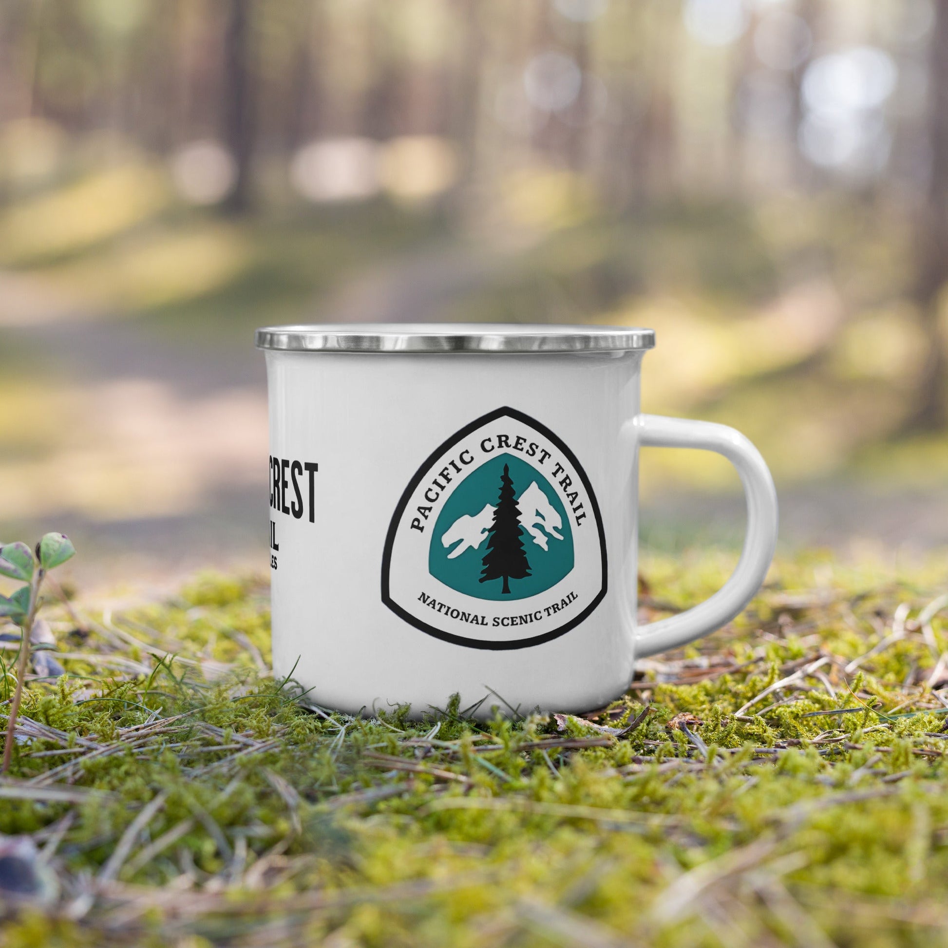 Pacific Crest Trail PCT Camp Mug Sign Mileage - Parks Apparelcamp mug