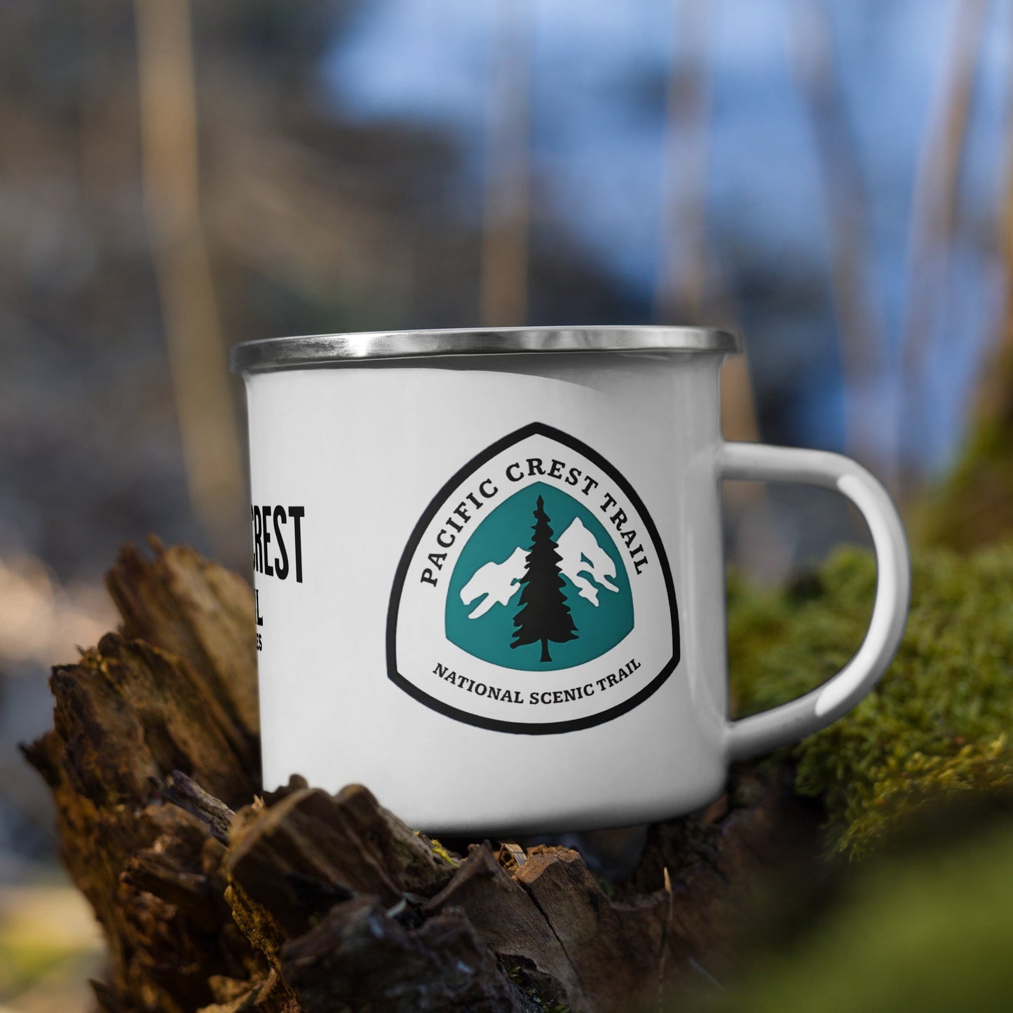 Pacific Crest Trail PCT Camp Mug Sign Mileage - Parks Apparelcamp mug