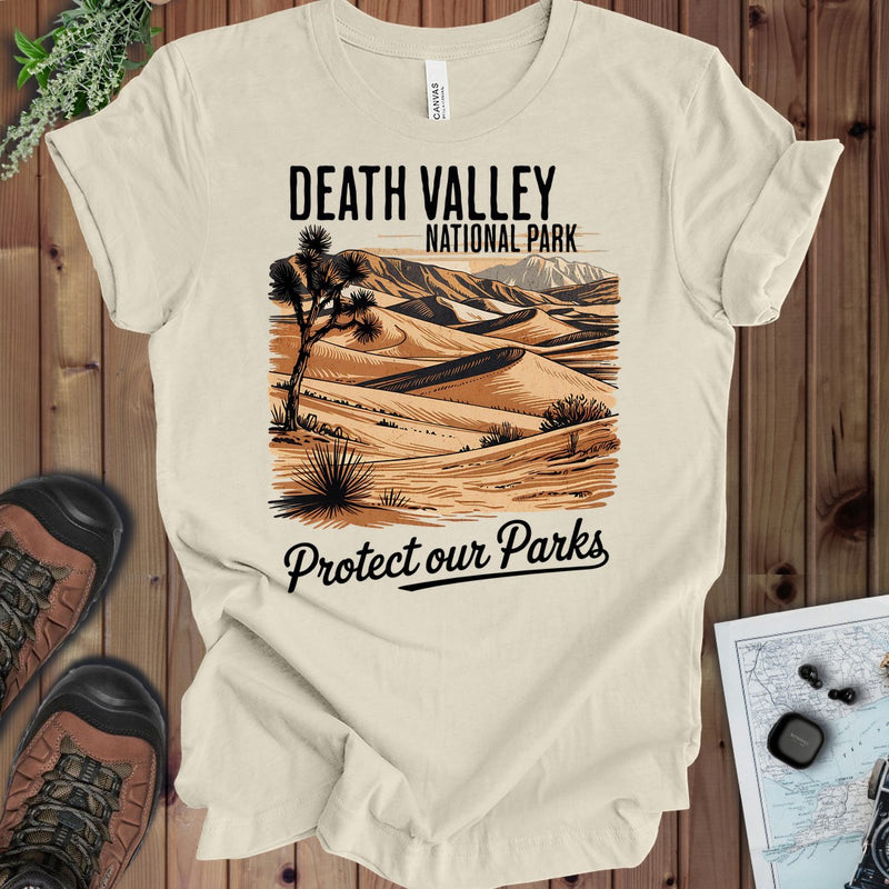 Protect Our Parks Death Valley Kids Graphic T-Shirt in Natural