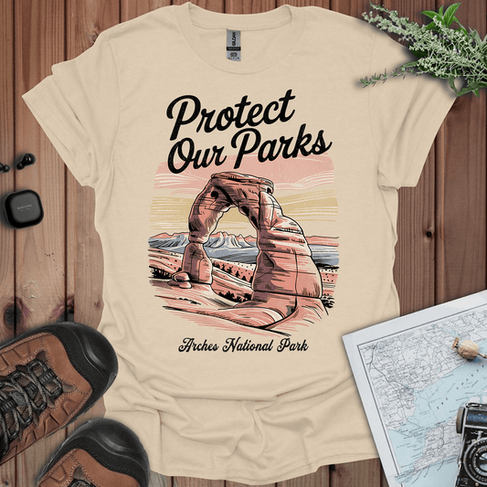 Protect Our Parks Arches T-Shirt - Parks ApparelT-Shirt