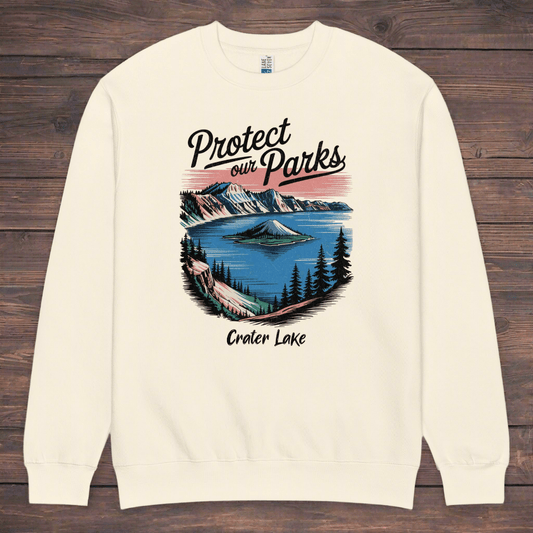 Protect Our Parks Crater Lake Crewneck Sweatshirt - Parks Apparel