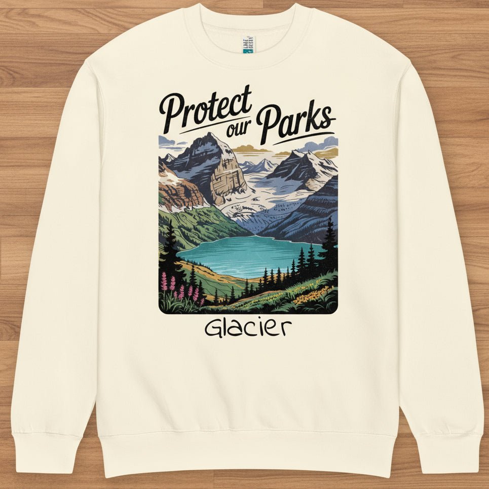 Protect Our Parks Glacier crewneck sweatshirt primary product view