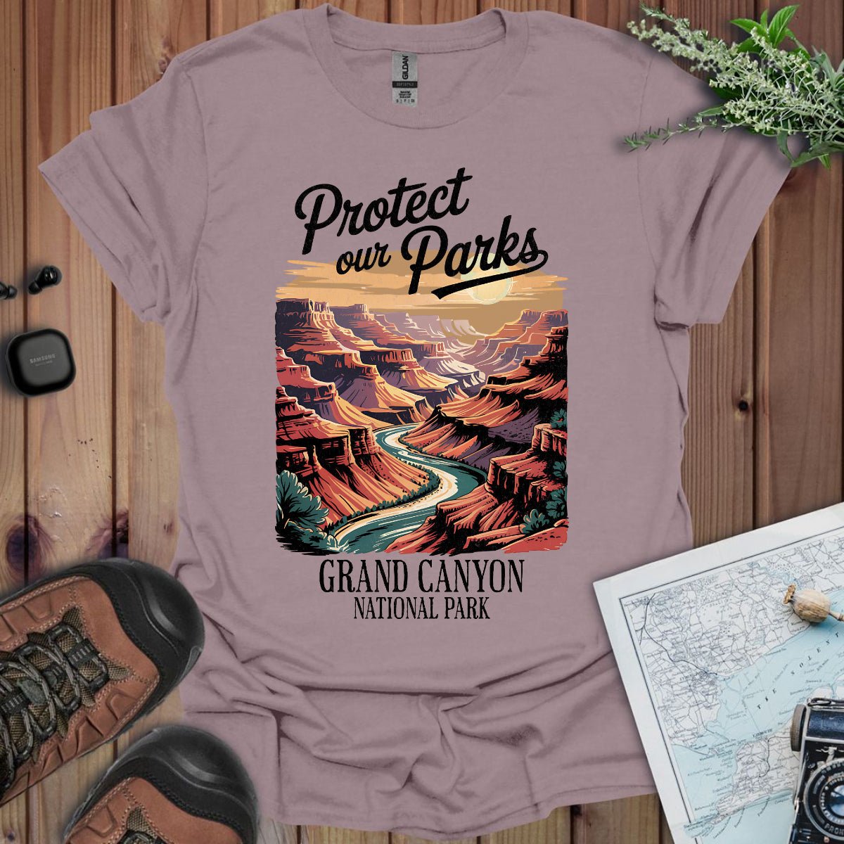 Protect Our Parks Grand Canyon graphic t-shirt primary product view
