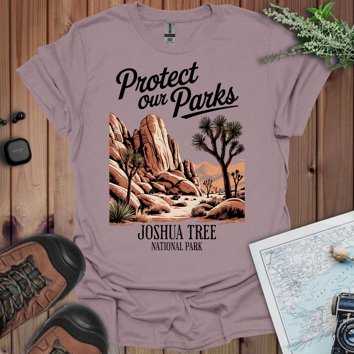 Protect Our Parks Joshua Tree graphic t-shirt primary product view