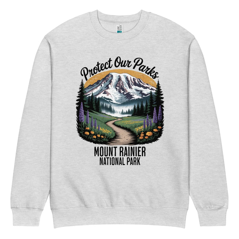 Protect Our Parks Rainier crewneck sweatshirt alternate apparel color or product angle