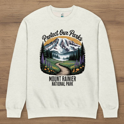 Protect Our Parks Rainier crewneck sweatshirt primary product view