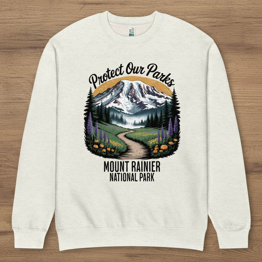Protect Our Parks Rainier Crewneck Sweatshirt - Parks ApparelSweatshirt