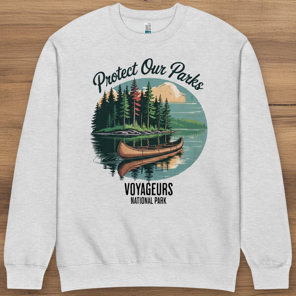Protect Our Parks Voyageurs crewneck sweatshirt primary product view