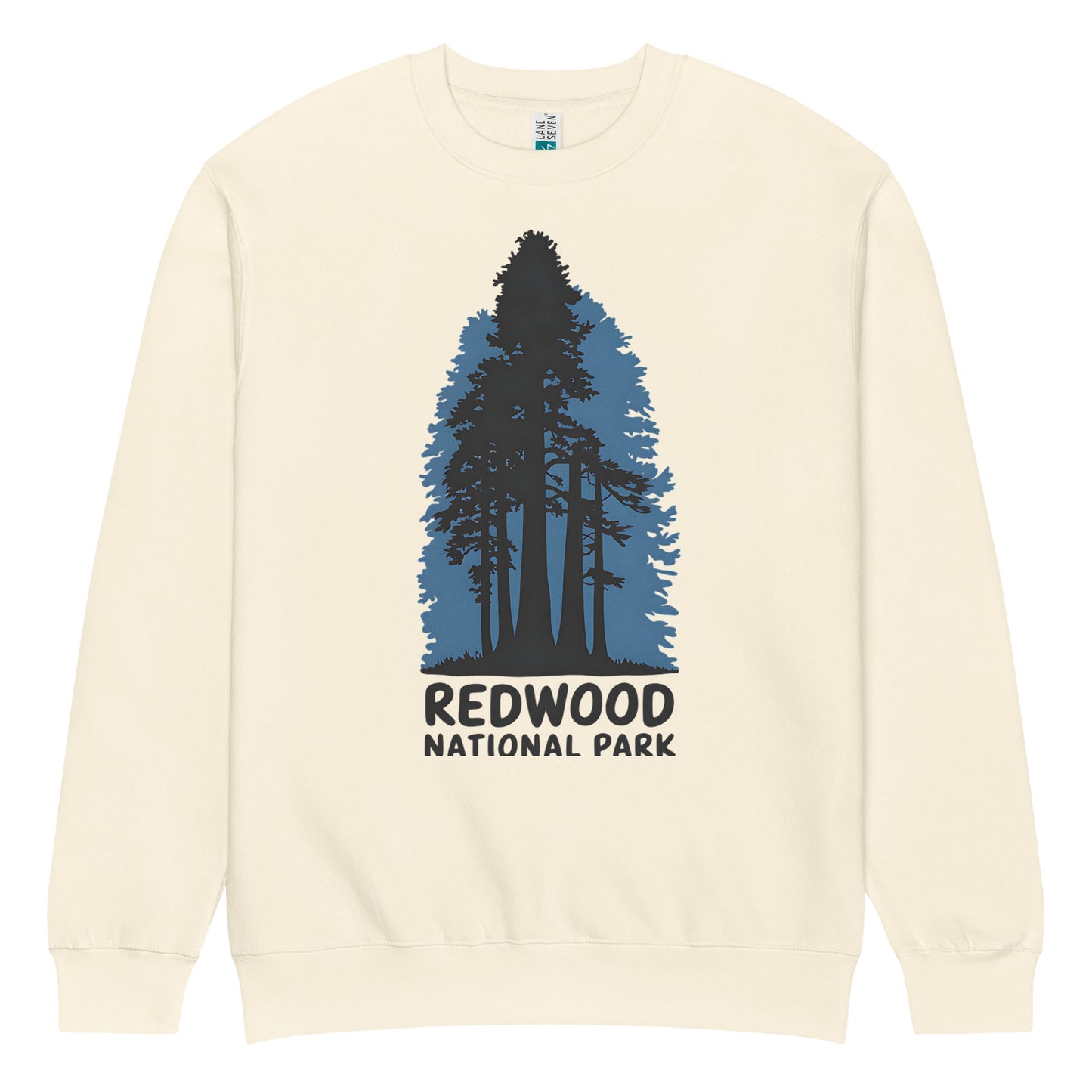 Redwood crewneck sweatshirt alternate apparel color or product angle