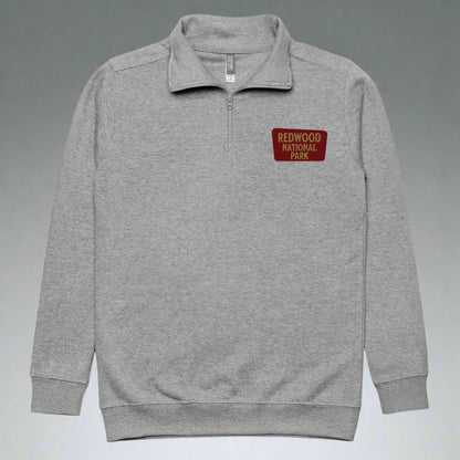 Redwood National Park 1/4 Zip Fleece Pullover - Parks ApparelSweater