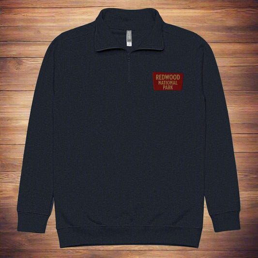 Redwood National Park 1/4 Zip Fleece Pullover - Parks ApparelSweater