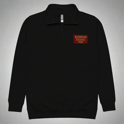 Redwood National Park 1/4 Zip Fleece Pullover - Parks ApparelSweater