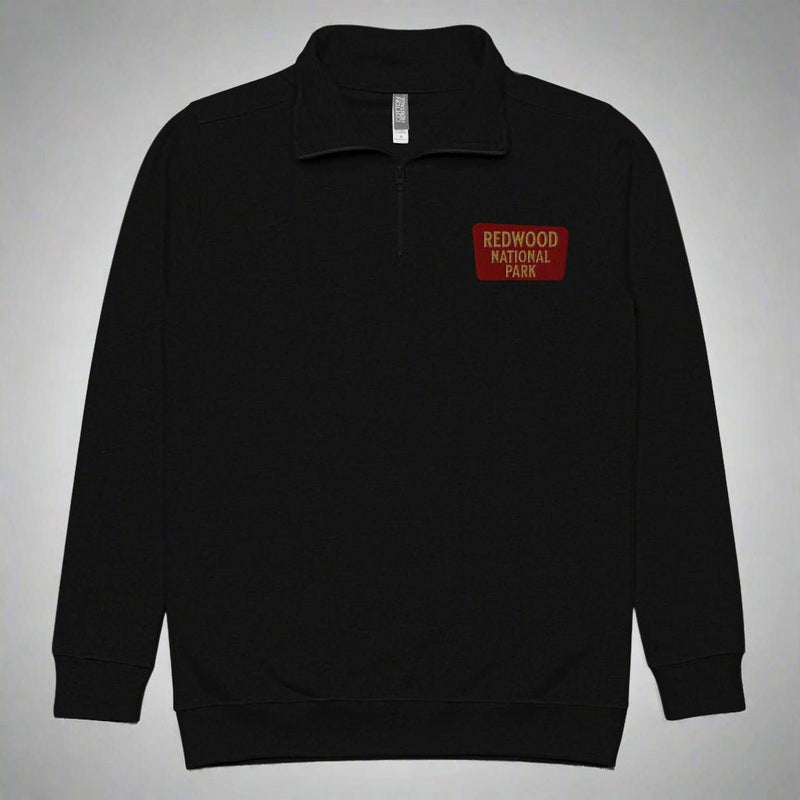 Redwood National Park 1/4 Zip Fleece Pullover - Parks ApparelSweater