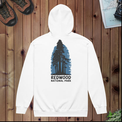 Redwood National Park full zip hoodie alternate apparel color or product angle