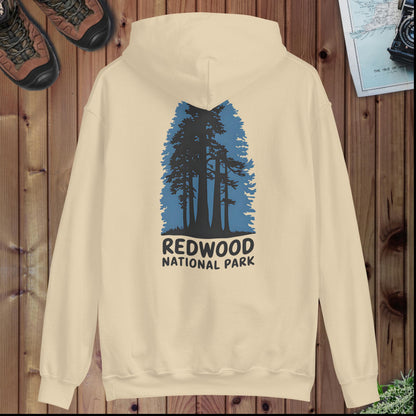 Redwood National Park hoodie alternate apparel color or product angle