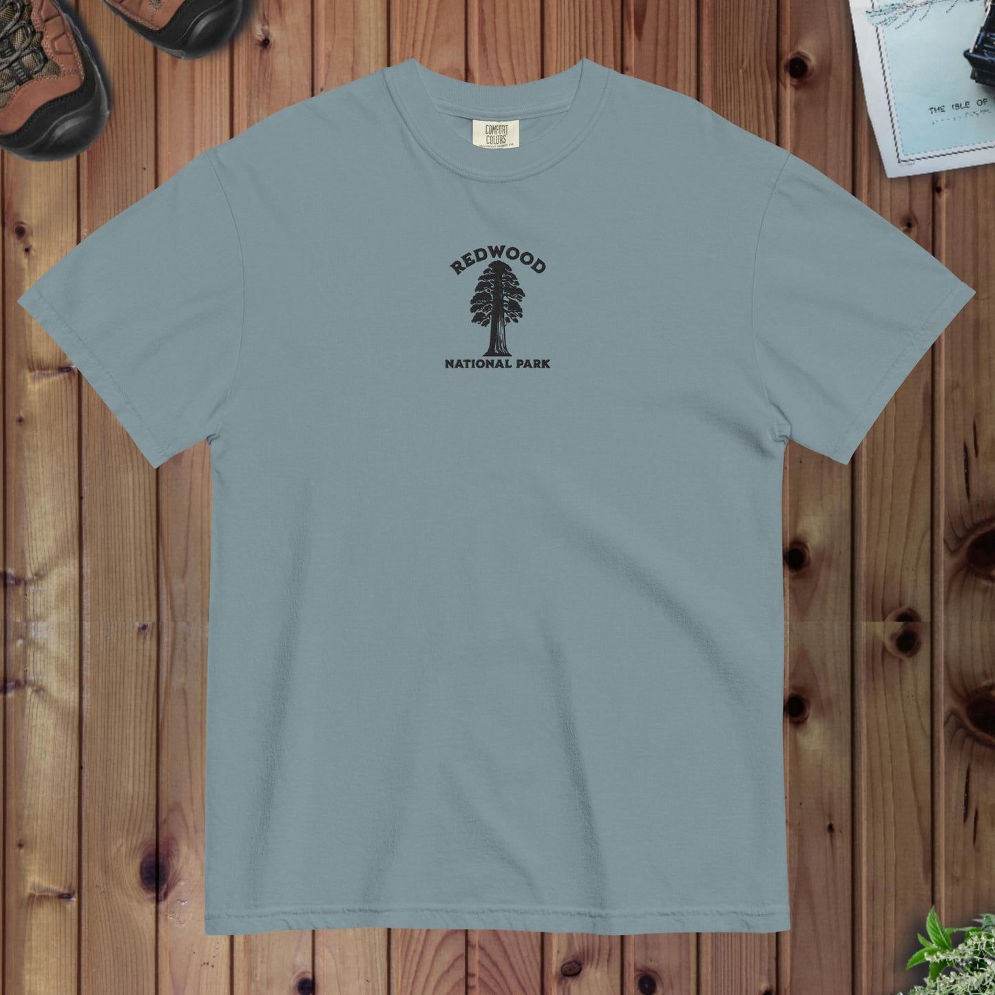 Redwood National Park Premium Embroidered T-shirt - Parks ApparelT-Shirt