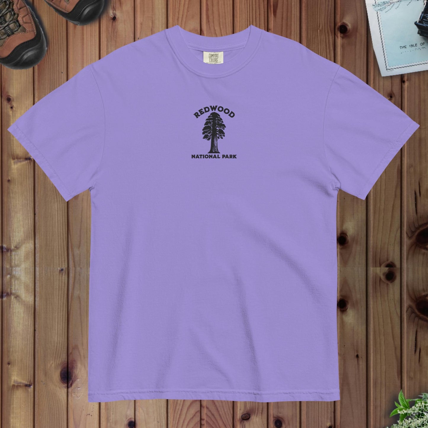 Redwood National Park Premium Embroidered T-shirt - Parks ApparelT-Shirt