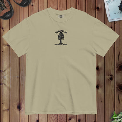 Redwood National Park Premium Embroidered T-shirt - Parks ApparelT-Shirt